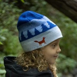 Sunday Afternoons Kids' Winterland Fox Beanie -Sunday Afternoons Kids Graphic Series Beanie Winterland Fox Female 2 fw21 2695px