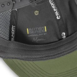 Sunday Afternoons Ancient Grove Trucker 16 Sunday Afternoons Ancient Grove Trucker -Sunday Afternoons artist series patch trucker ancient grove sweatband artist stamp detail ss21 2500px