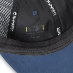 Sunday Afternoons Crashing Wave Trucker -Sunday Afternoons artist series patch trucker crashing wave sweatband artist stamp detail ss21 2500px