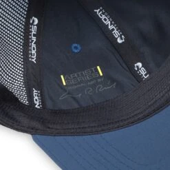 Sunday Afternoons Matterhorn Trucker -Sunday Afternoons artist series patch trucker matterhorn sweatband artist stamp detail fw21 2500px