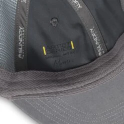 Sunday Afternoons Mountain Moonlight Trucker -Sunday Afternoons artist series patch trucker mountain moonlight sweatband artist stamp detail ss21 2500px