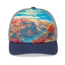 Sunday Afternoons Grand Canyon Trucker -Sunday Afternoons artist series trucker grand canyon art detail fw20 2500px