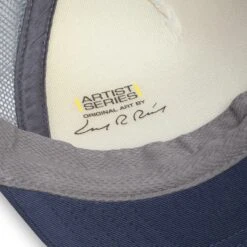 Sunday Afternoons Grand Canyon Trucker -Sunday Afternoons artist series trucker grand canyon sweatband artist stamp detail fw20 2500px