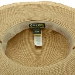 Sunday Afternoons Athena Hat -Sunday Afternoons athena hat natural sweatband detail ss23 2500px