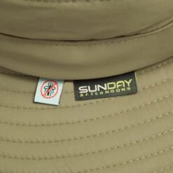 Sunday Afternoons Bug-Free Cruiser Net Hat -Sunday Afternoons bug free cruiser net hat dark khaki labels detail ss20 2500px
