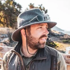 Sunday Afternoons Charter Cold Front -Sunday Afternoons charter cold front hat heathered gray male fw19 2500px v2