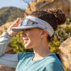 Sunday Afternoons UVShield Cool Convert Visor -Sunday Afternoons cool convert visor lifestyle woman 2
