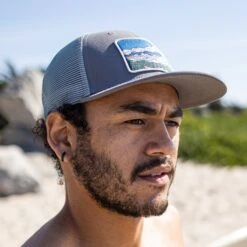 Sunday Afternoons Mountain Moonlight Trucker -Sunday Afternoons crashing wave trucker male ss21 2500px