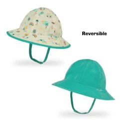 Sunday Afternoons Infant SunSkipper Bucket -Sunday Afternoons infant sunskipper beach day sea spray reversible web
