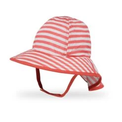 Sunday Afternoons Infant SunSprout Hat -Sunday Afternoons infant sunsprout hat coral stripe front ss20 2500px 04ca9b7e 8014 433f af2b 9866d64a9af8