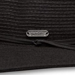 Sunday Afternoons Joslyn Hat -Sunday Afternoons joslyn hat black hatband fw22 2500px