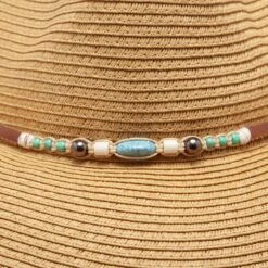 Sunday Afternoons Kestrel Hat -Sunday Afternoons kestrel hat tan hatband detail ss24 2500px 643b9153 8af5 4134 ad2b 9c4cefb30be4