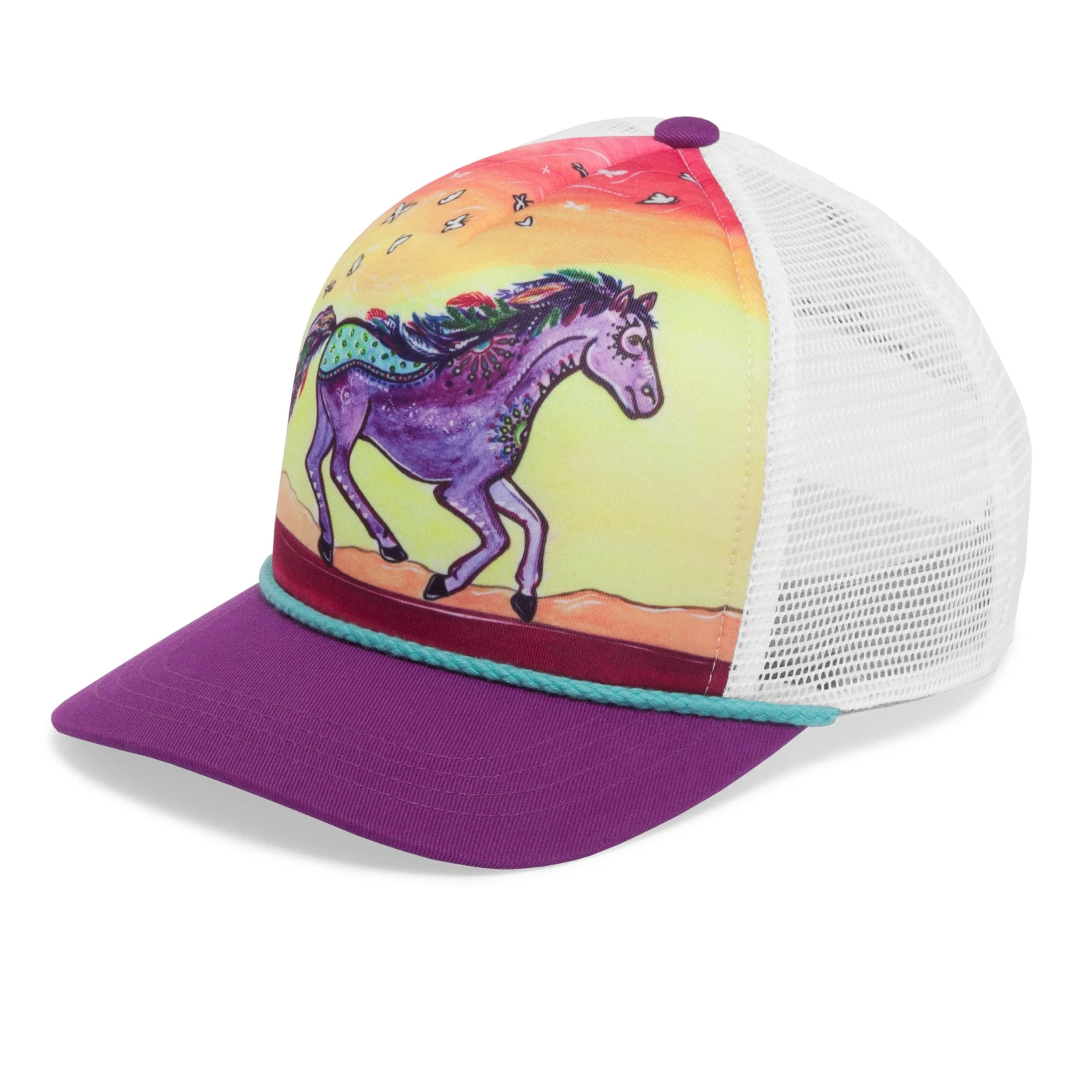 Sunday Afternoons Kids' Horse Feather Cooling Trucker 1 Sunday Afternoons Kids' Horse Feather Cooling Trucker