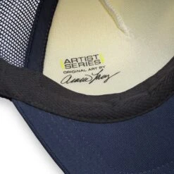 Sunday Afternoons Kids' Mountain Goat Trucker -Sunday Afternoons kids artist series trucker mountain goat signature sweatband detail ss20 2500px