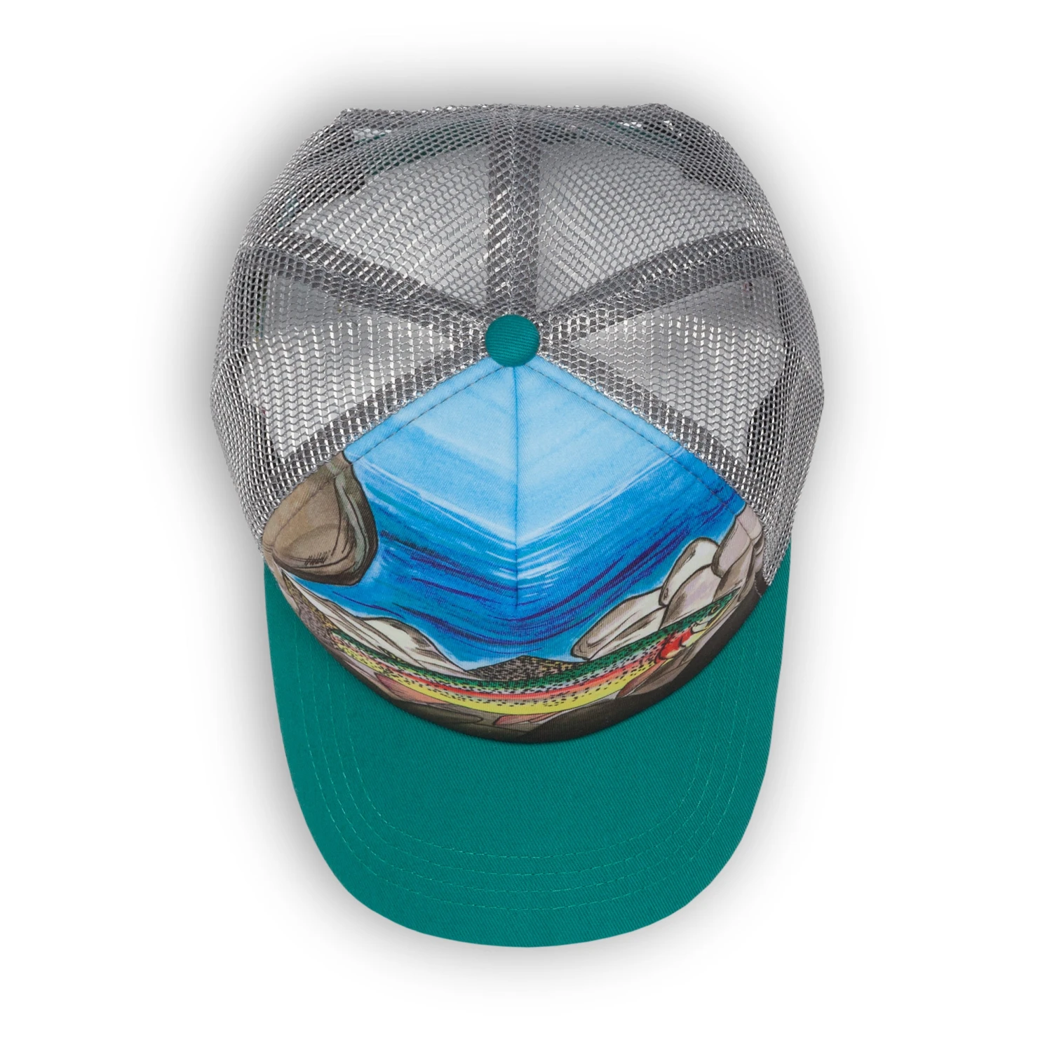 Sunday Afternoons Kids' Rainbow Trout Trucker 5 Sunday Afternoons Kids' Rainbow Trout Trucker - Image 5