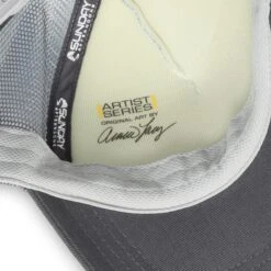 Sunday Afternoons Kids' River Otter Trucker -Sunday Afternoons kids artist series trucker river otter sweatband artist stamp detail ss21 2500px