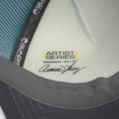 Sunday Afternoons Kids' Osprey Trucker -Sunday Afternoons kids artist series truckers osprey artist stamp detail ss22 2500px