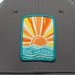 Sunday Afternoons Kids' Feel Good Trucker -Sunday Afternoons kids feel good trucker rise and shine patch detail ss23 2500px