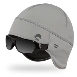 Sunday Afternoons Meridian Thermal Beanie -Sunday Afternoons meridan thermal beanie quarry front glasses down fw22 2500px