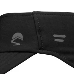 Sunday Afternoons Meridian Thermal Visorband -Sunday Afternoons meridan thermal visorband black fabric detail fw22 2500px