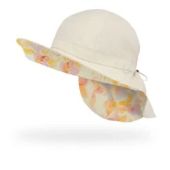 Sunday Afternoons Natural Blend Cape -Sunday Afternoons natural blend cape magnolia pink petals front brim up ss24 2500px