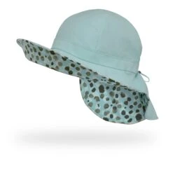 Sunday Afternoons Natural Blend Cape -Sunday Afternoons natural blend cape saltwater blue speckles front brim up ss24 2500px