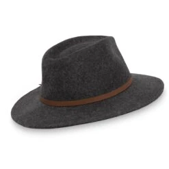 Sunday Afternoons Quinn Hat -Sunday Afternoons quinn hat heathered dark gray back fw22 2500px