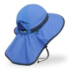 Sunday Afternoons Shade Goddess Hat -Sunday Afternoons shade goddess hat purple larkspur back ss20 2500px