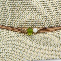 Sunday Afternoons Sol Seeker Hat -Sunday Afternoons sol seeker hat sea glass bead texture detail ss20 2500px