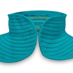Sunday Afternoons Sonoma Visor -Sunday Afternoons sonoma visor turquoise closure detail ss20 2500px