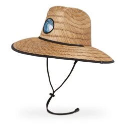 Sunday Afternoons Sun Guardian Hat -Sunday Afternoons sun guardian hat dark brown wave front ss22 2500px