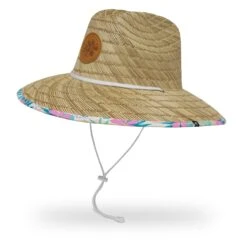 Sunday Afternoons Sun Guardian Hat -Sunday Afternoons sun guardian natural pink tropical front ss23 2500px