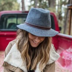 Sunday Afternoons Tessa Hat -Sunday Afternoons tessa hat heathered ash fw17 3000px
