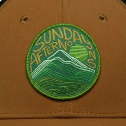Sunday Afternoons SA Peak Trucker -Sunday Afternoons tims trucker sa peak patch detail ss23 2500px
