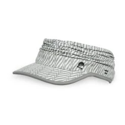 Sunday Afternoons UVShield Cool Convert Visor -Sunday Afternoons uvshield cool convert visor gray electric stripe front open ss20 2500px